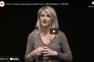 screenshot of TEDxSF video