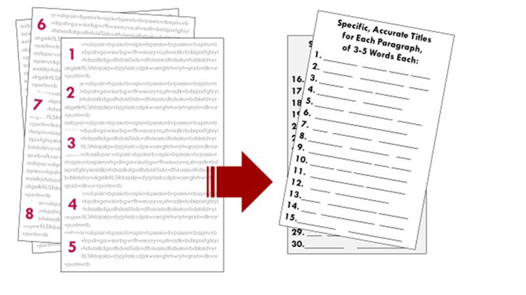 decorative - from a draft to a reverse outline